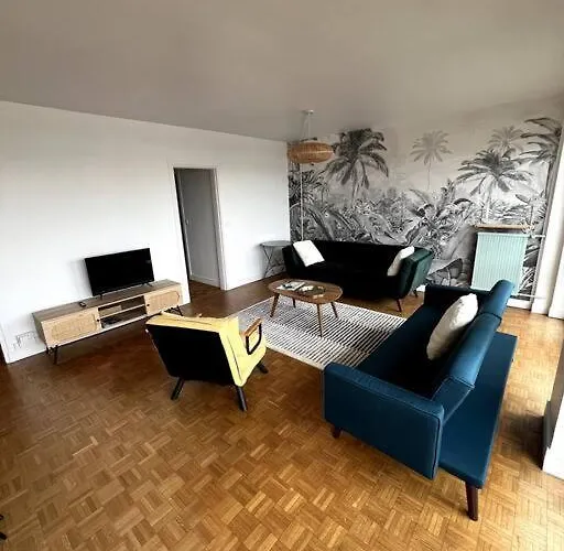 Appartement Spacieux A 5 Min De Paris